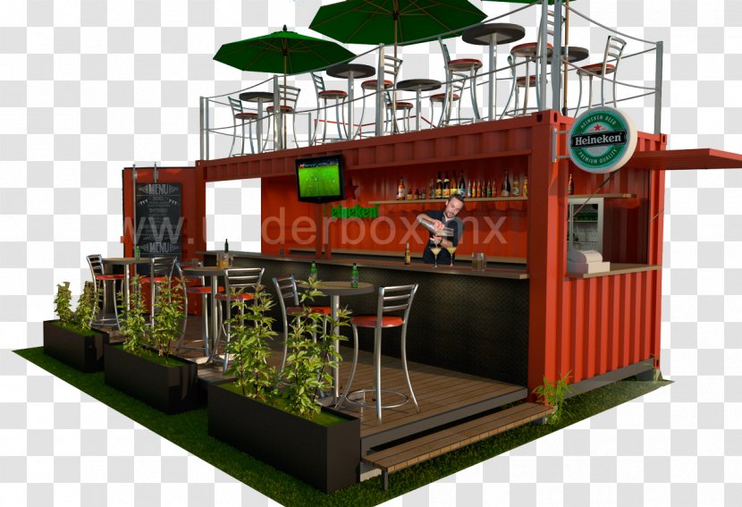Intermodal Container City Bars & Restaurants Shipping Architecture - Business - COUNTER Transparent PNG