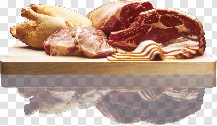Red Meat White Beef Eating - Silhouette - Fried Chicken Transparent PNG