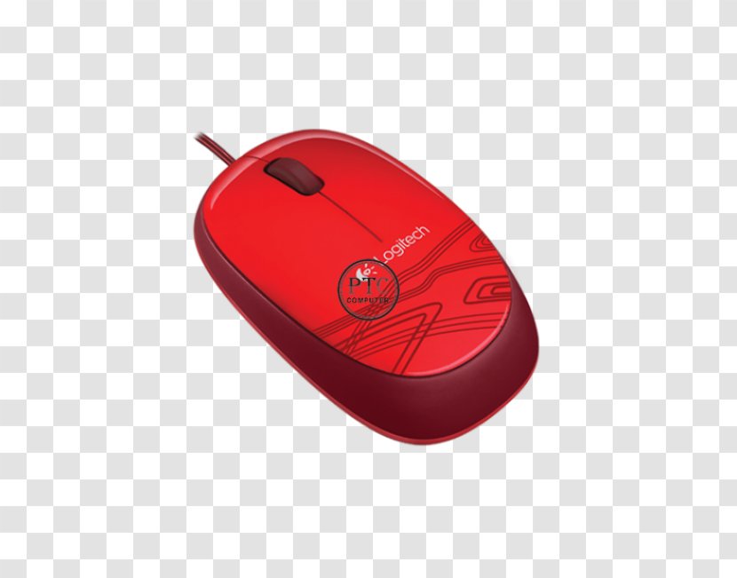Computer Mouse LOGITECH Logitech M105 Optical - Red Sony Gaming Headsets Transparent PNG