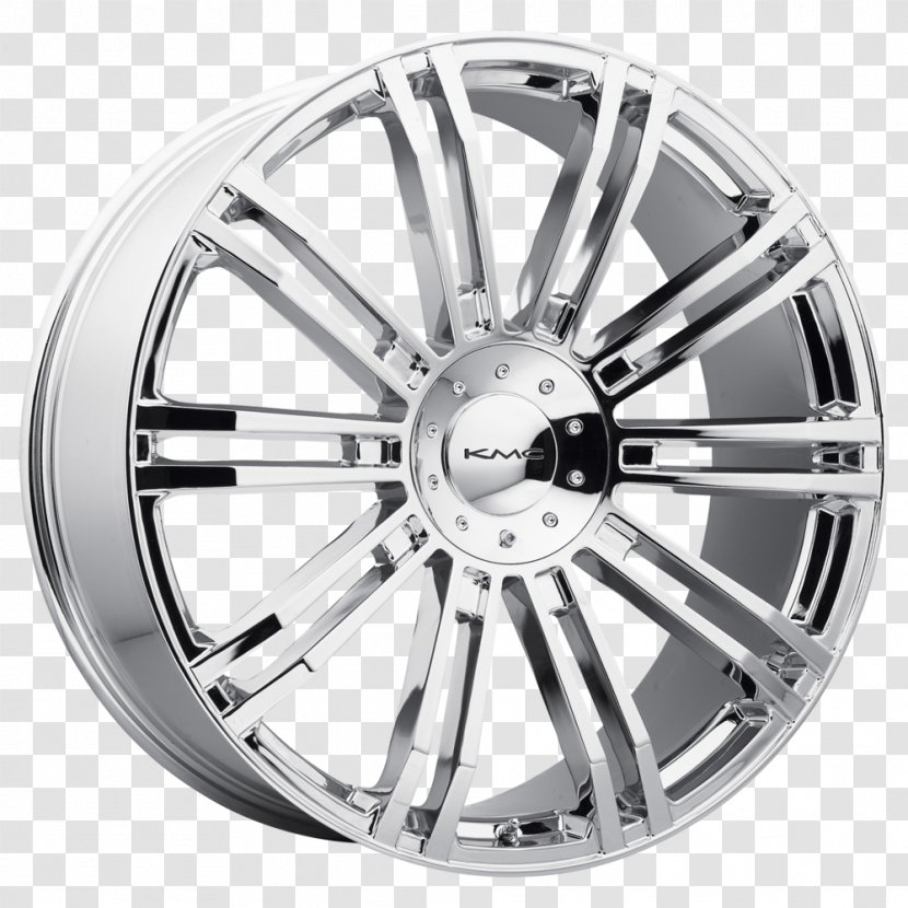 Alloy Wheel Car Spoke Rim Tire - Transport - Chromium Plated Transparent PNG