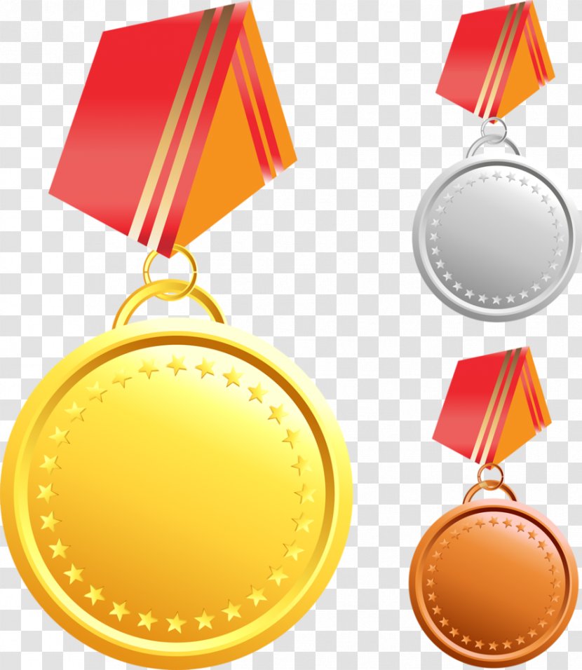 Gold Medal Drawing Transparent PNG