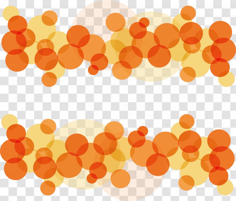Orange Circle - Vecteur - Border Transparent PNG