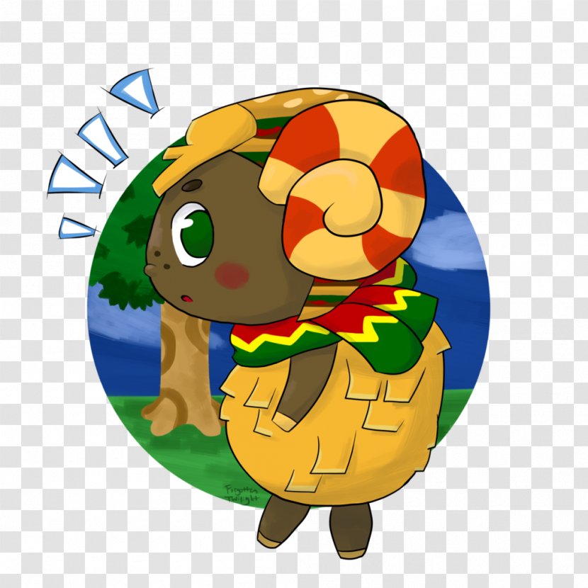 Animal Crossing: New Leaf .com Illustration Sheep Clip Art - Cartoon - Papas Fritas Transparent PNG