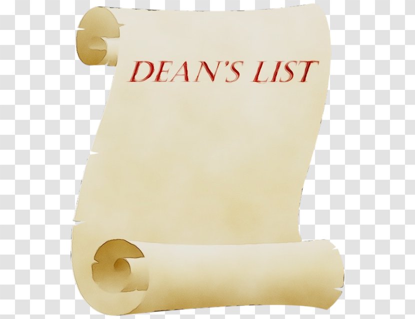 Watercolor Paper - Deans List - Product Material Property Transparent PNG