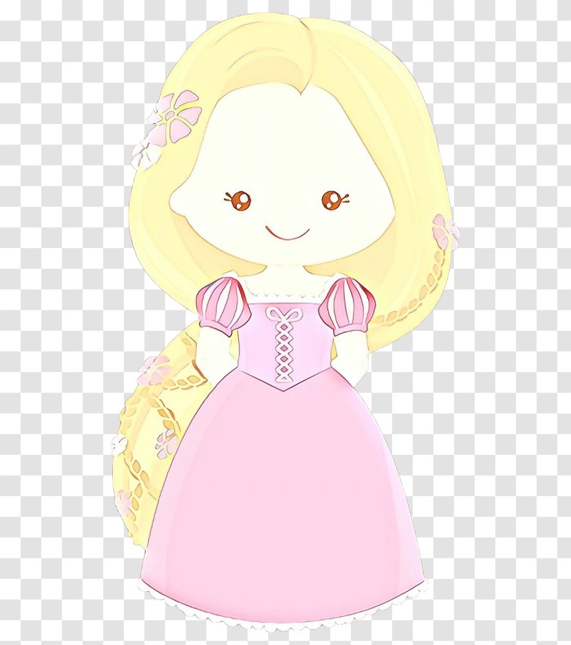 Cartoon Pink Fictional Character Angel Style Transparent PNG