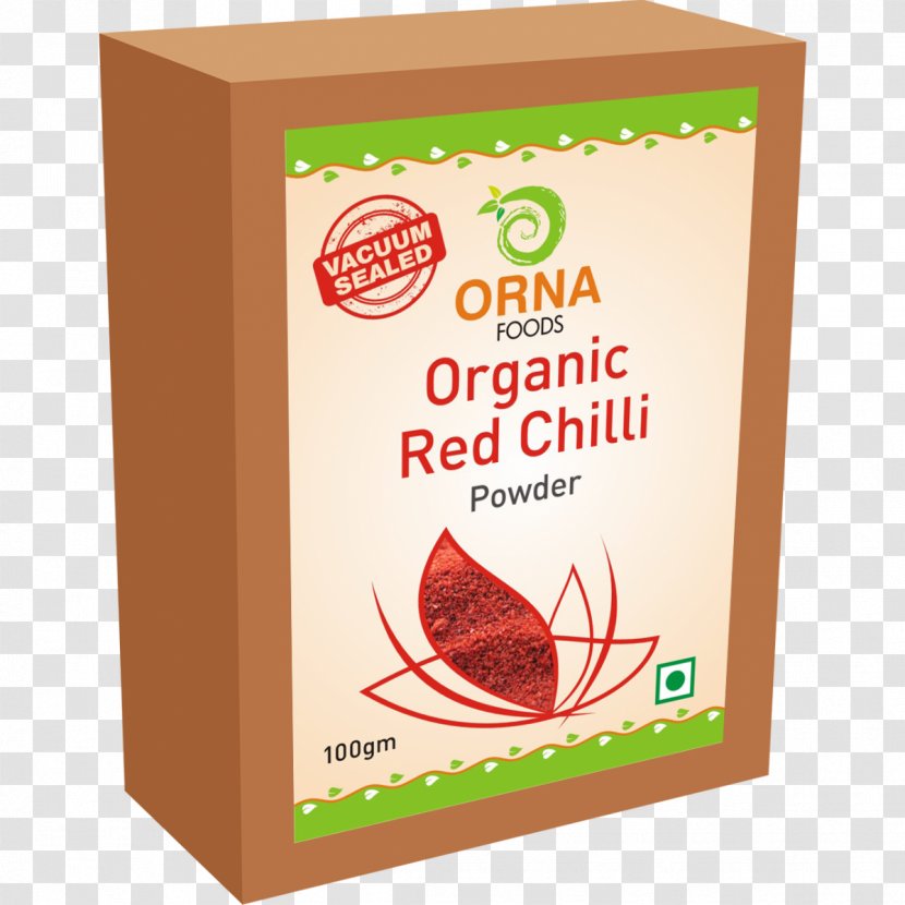 Organic Food Indian Cuisine Chili Powder Natural Foods - Pepper - Sugar Transparent PNG