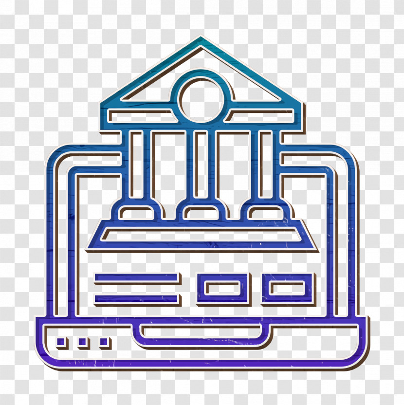 Online Banking Icon Financial Technology Icon Transparent PNG