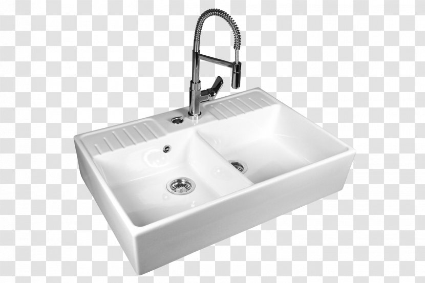 Kitchen Sink Ceramic Earthenware Granit - Bathroom - Office Transparent PNG