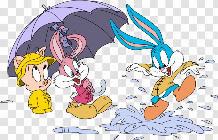 Buster Bunny Art Hamton J. Pig Babs - Recreation Transparent PNG