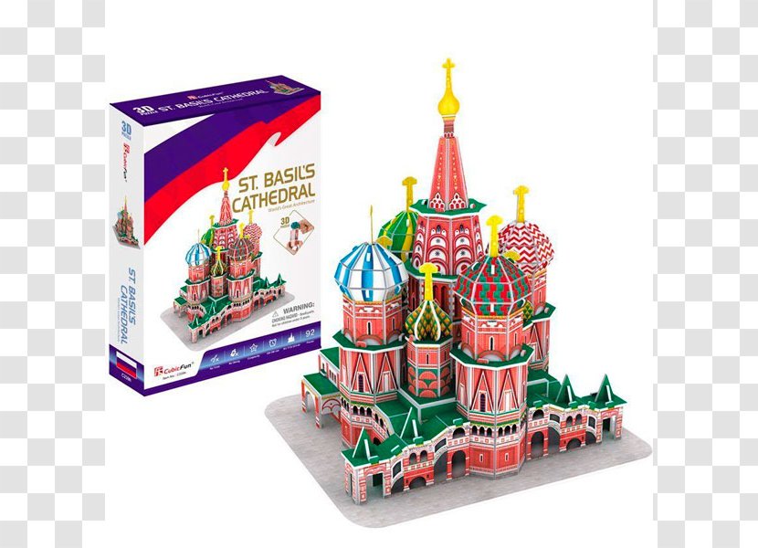 Saint Basil's Cathedral Jigsaw Puzzles 3D-Puzzle Church - Red Square Transparent PNG