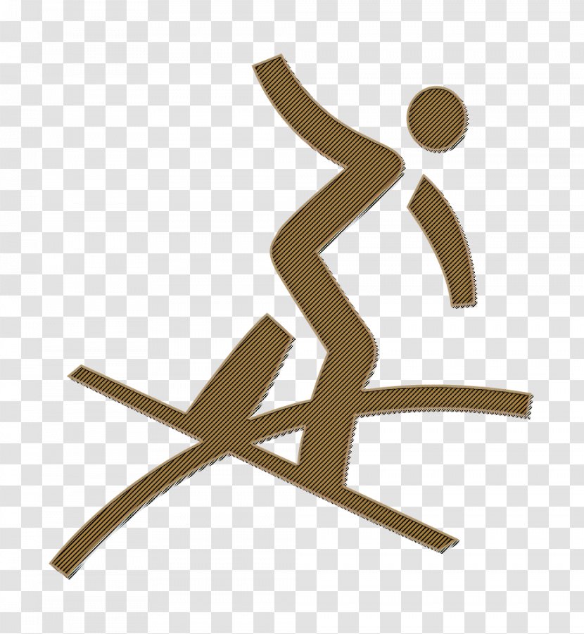 Olympic Icon Slopestyle Snowboard - Symbol Logo Transparent PNG