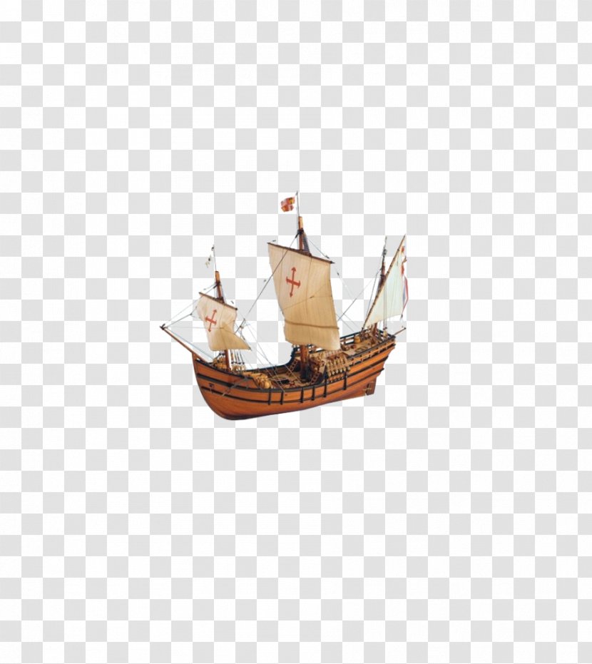 Wharf Of The Caravels Niña Pinta Santa María - First Rate - Caravel Transparent PNG