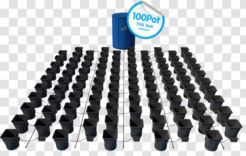 Hydroponics System Irrigation AutoPot 1Pot 4 Töpfe Starter Set Flowerpot - Hardware - Tomato Water Transparent PNG