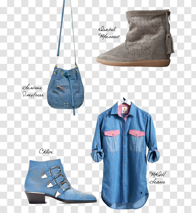 Jeans Denim Fashion Shoe Product - Blue Transparent PNG