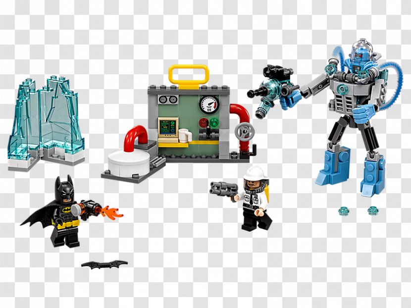LEGO 70901 THE BATMAN MOVIE Mr. Freeze Ice Attack Alfred Pennyworth Batcomputer - Machine - Batman Transparent PNG