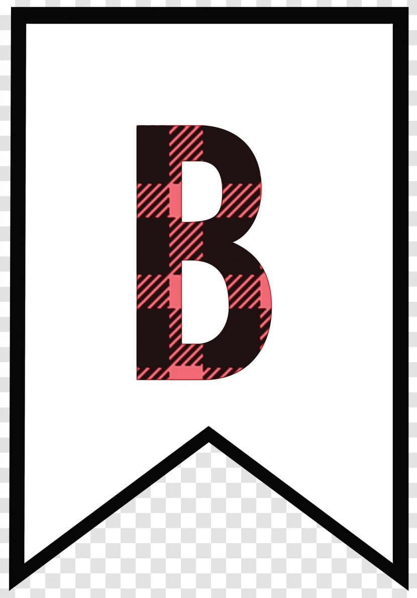 Letter Logo Text Birthday Banner - Alphabet Transparent PNG