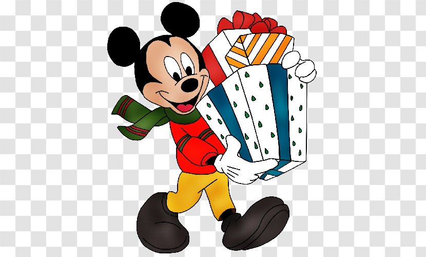 Mickey Mouse Minnie Christmas Clip Art - Food - Disney Transparent PNG