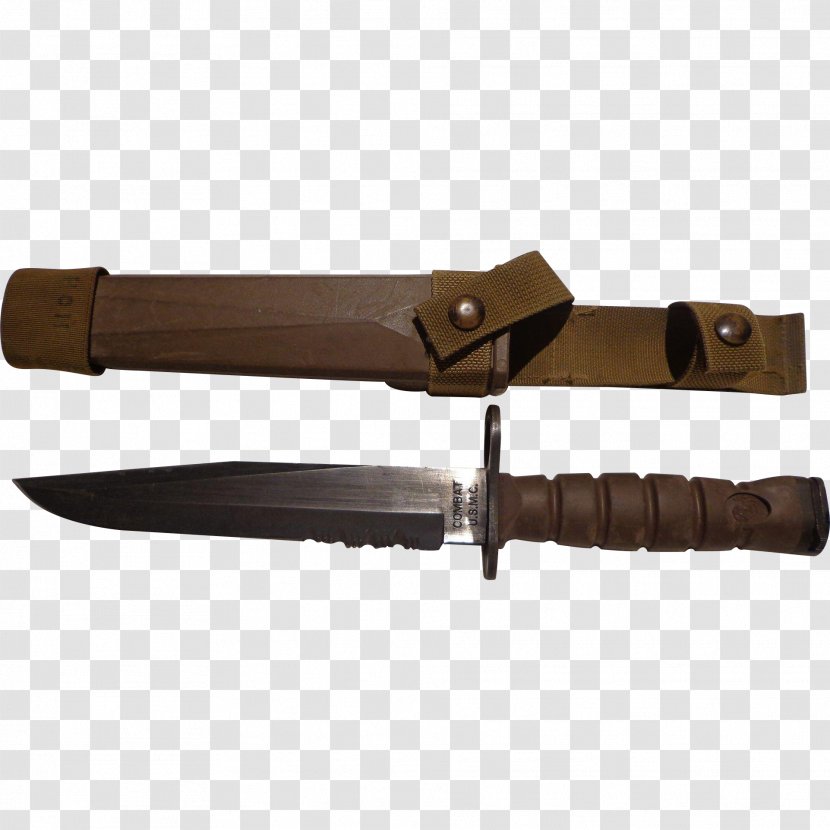 Bowie Knife Melee Weapon Hunting & Survival Knives Transparent PNG