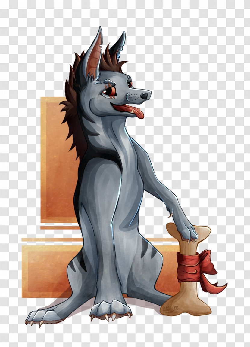 Dog Breed Illustration Cartoon Figurine - Mythical Creature Transparent PNG
