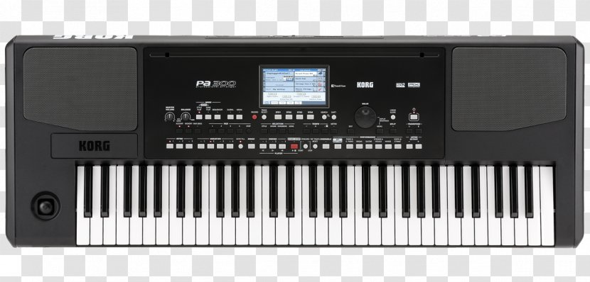 KORG Pa300 Sound Synthesizers Electronic Keyboard Musical - Frame - Instruments Transparent PNG