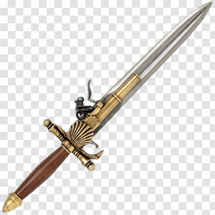 Dagger Ranged Weapon Sword Scabbard Transparent PNG