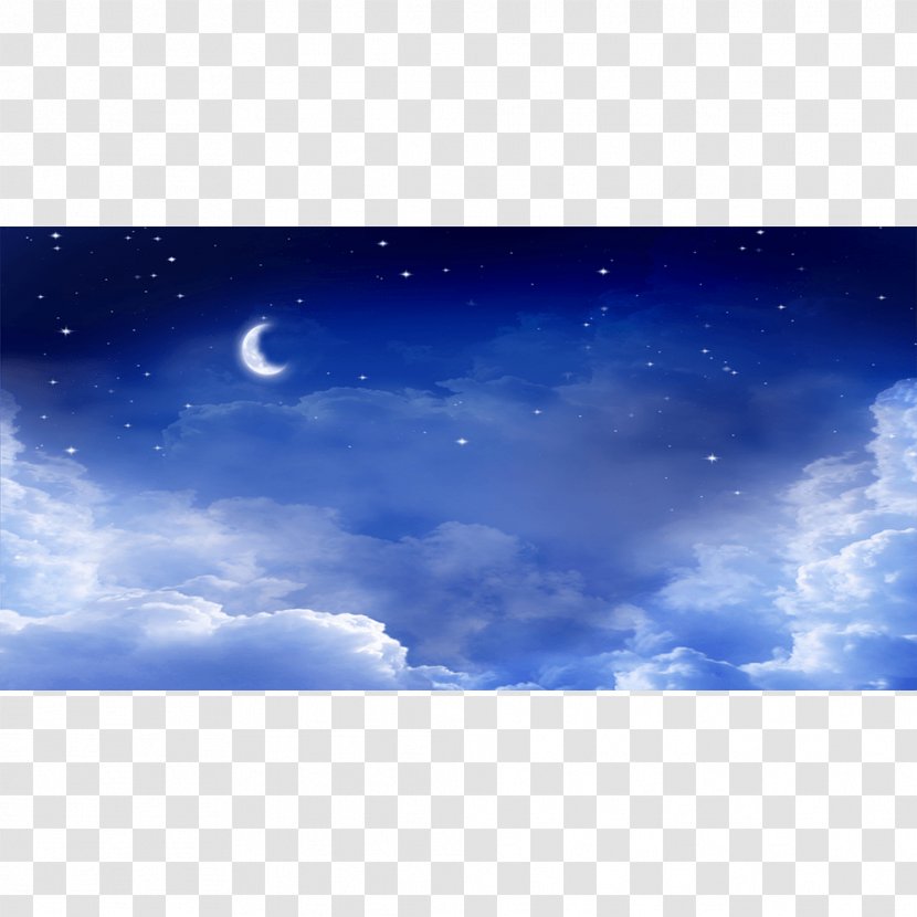Sky Desktop Wallpaper Atmosphere Of Earth Cloud - Cumulus - Starry Night Transparent PNG