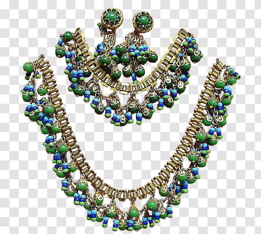Necklace Turquoise Parure Jewellery Ruby Lane Transparent PNG
