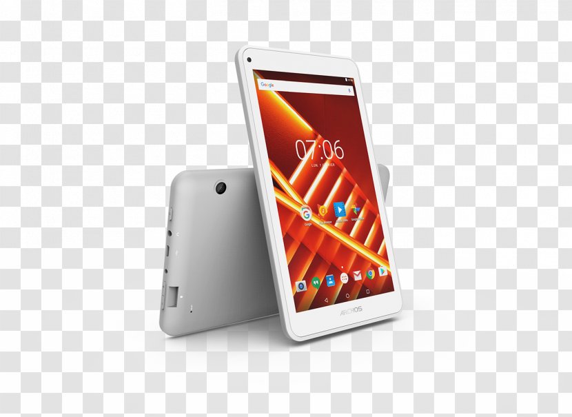 Archos 70d Titanium Pc Tablet Mediatek Mt8163 Quad-core A7 1 Android Nougat Gigabyte Central Processing Unit - Wifi Transparent PNG