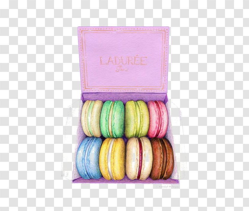 Macaron Ladurxe9e Macaroon Bakery Acu0131badem Kurabiyesi - Cake - Gift Transparent PNG