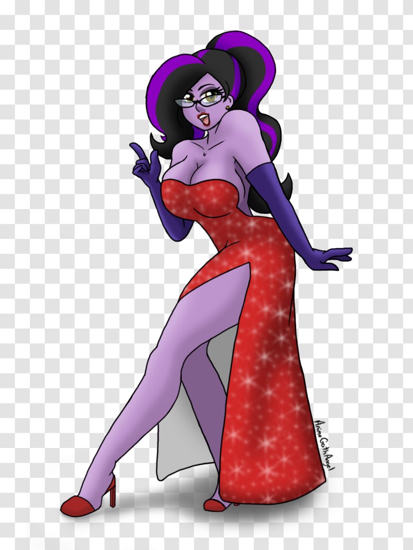 Joker Costume Design Cartoon - Supervillain - Jessica Rabbit Transparent PNG