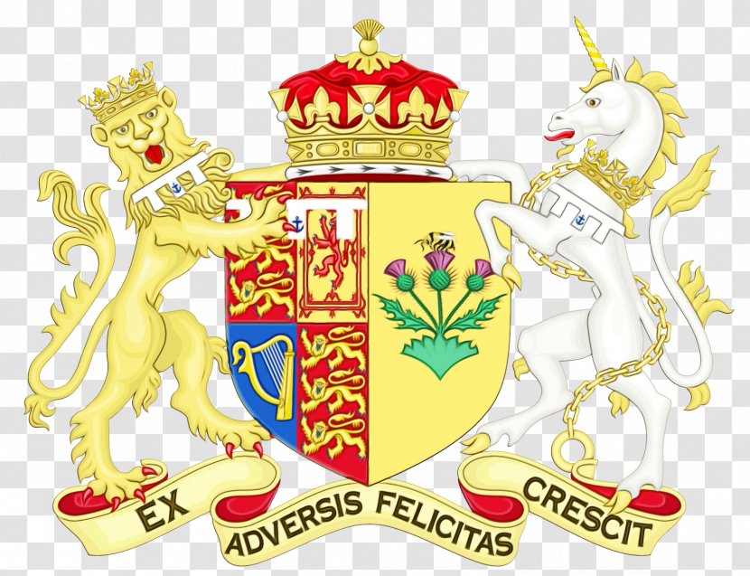 Royal Coat Of Arms The United Kingdom Spain Order Garter - Saxony Transparent PNG