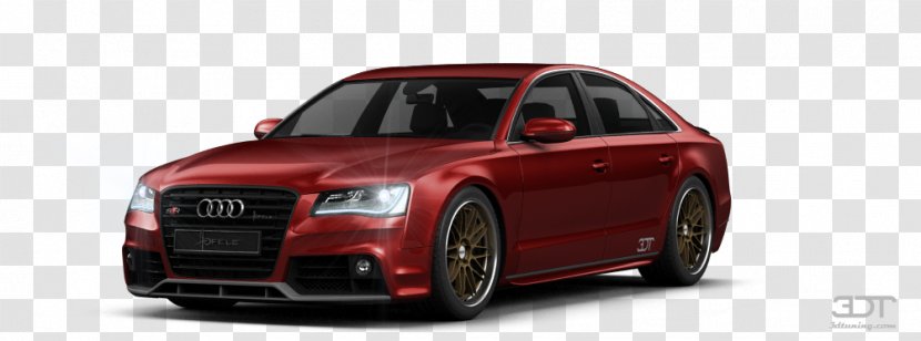 Compact Car Alloy Wheel Luxury Vehicle Mid-size - Audi A8 Transparent PNG