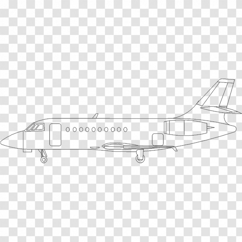 Narrow-body Aircraft - Narrow Body Transparent PNG