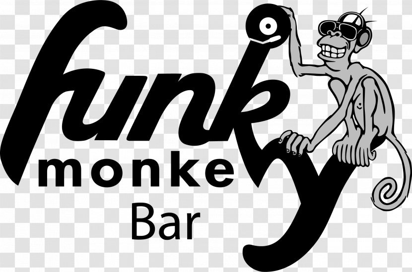 Funky Monkey Bar Cocktail Ko Lanta District Happy Hour - Monochrome - Bars Transparent PNG