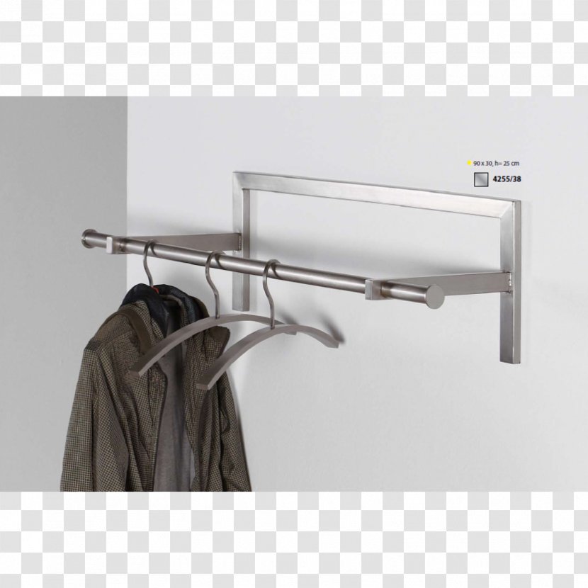 Cloakroom Kleiderhaken Coat & Hat Racks Edelstaal - Clothes Hanger - Design Transparent PNG