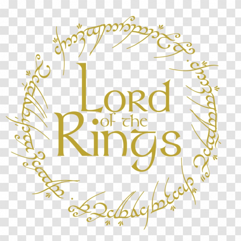 Lego The Lord Of Rings Hobbit Fellowship Ring Legolas - Text Transparent PNG