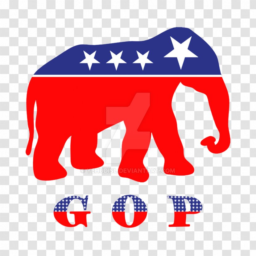 Republican Party United States Elephantidae Political US Presidential Election 2016 - Blue Transparent PNG