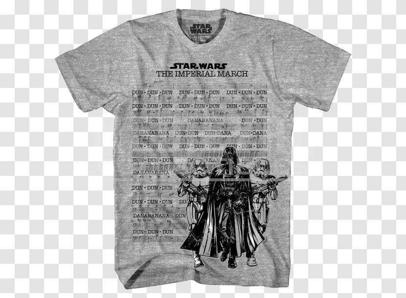 T-shirt Anakin Skywalker The Imperial March Star Wars Obi-Wan Kenobi - Clothing Transparent PNG