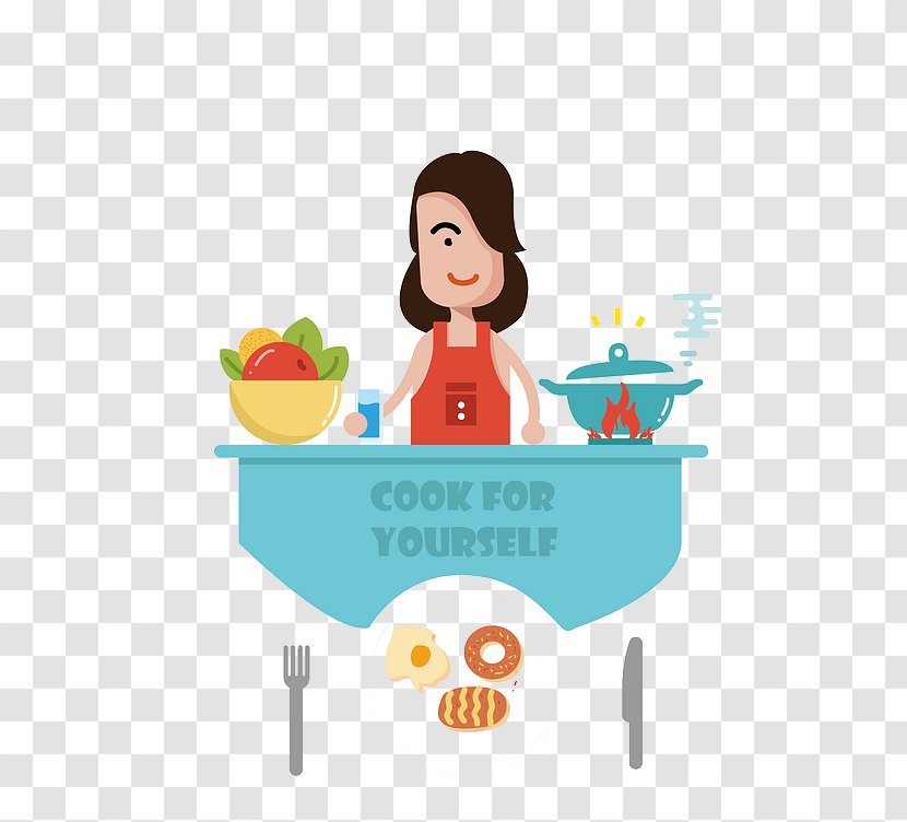 Kitchen Illustration Clip Art Image - Cuisine - Bachelorete Graphic Transparent PNG