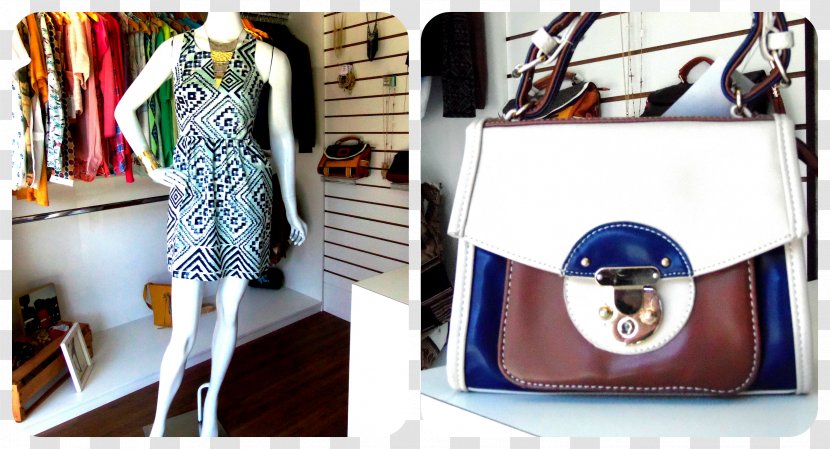 Fashion Design Boutique Clothes Hanger Handbag - Blue Transparent PNG