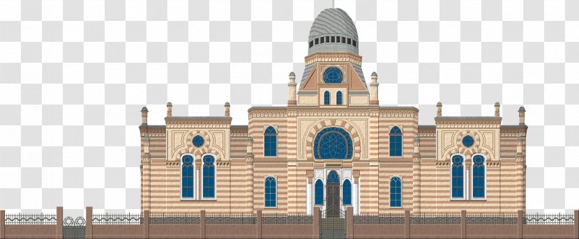 Grand Choral Synagogue Place Of Worship Building Chapel - St.petersburg Transparent PNG
