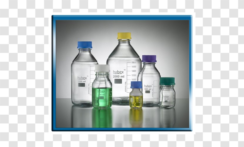 Borosilicate Glass Bottle Laboratory Milliliter - Beaker Transparent PNG