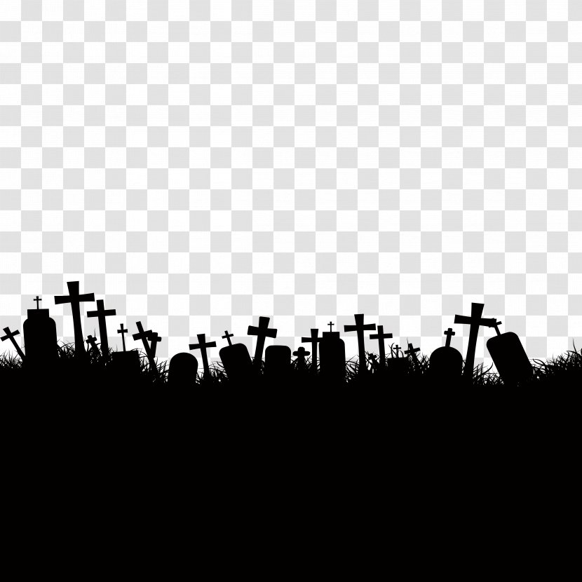 Cemetery Ghost Stock Photography - Halloween - Graves Transparent PNG