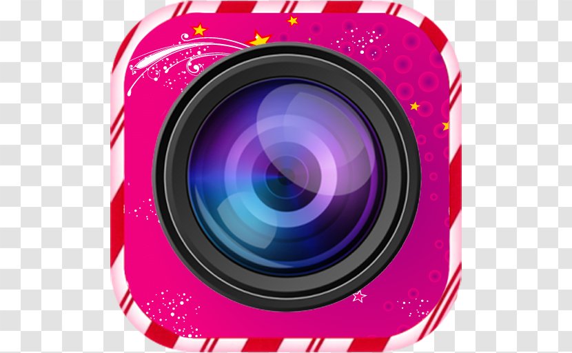 Camera Lens Photography Digital Cameras - Magenta Transparent PNG