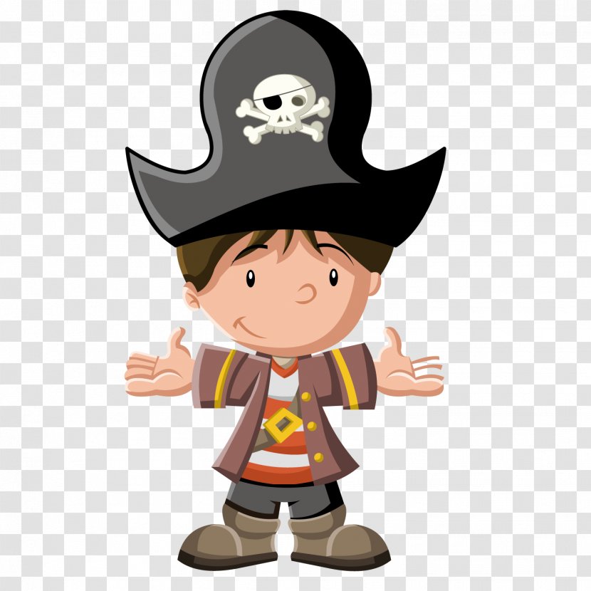 Piracy Cartoon Royalty-free Stock Photography - Pirate Boy Transparent PNG
