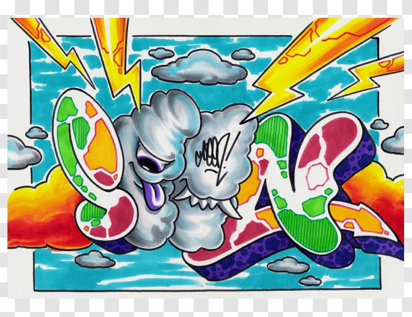 Modern Art Visual Arts Painting Graffiti - Organism Transparent PNG
