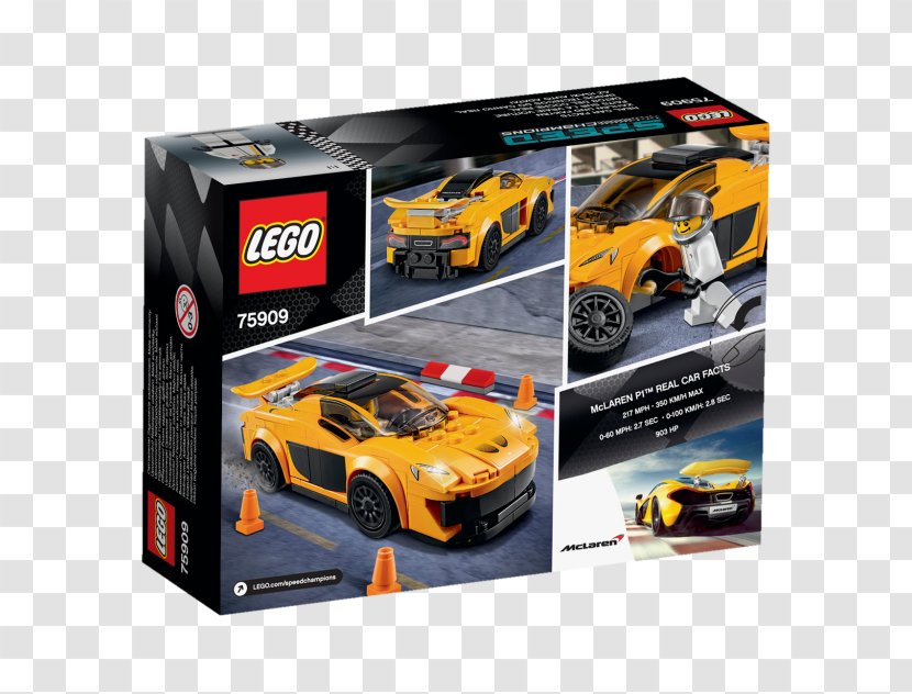 LEGO McLaren P1 Car Lego Racers Speed Champions - Sports Transparent PNG