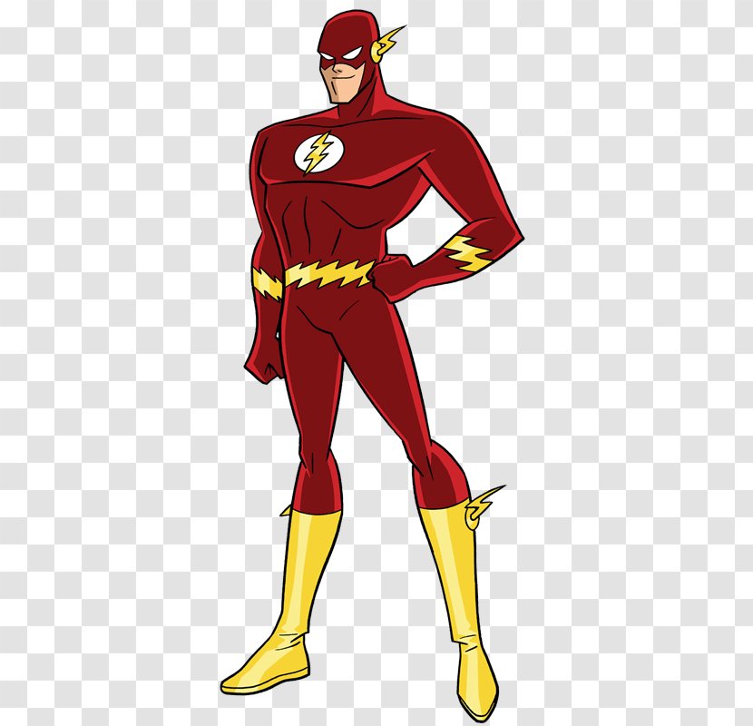 Flash Wally West Aquaman Justice League DC Animated Universe Transparent PNG