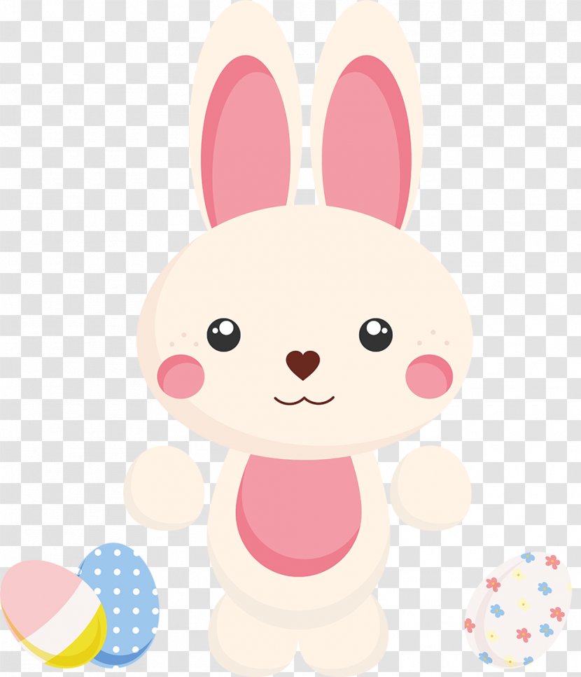 Easter Bunny Clip Art - Pink - Pascoa Transparent PNG