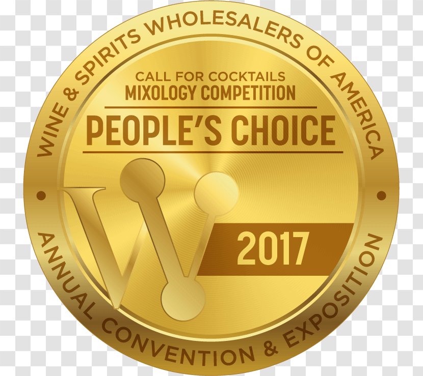 People's Choice Awards Rye Whiskey Medal - 2017 - Award Transparent PNG